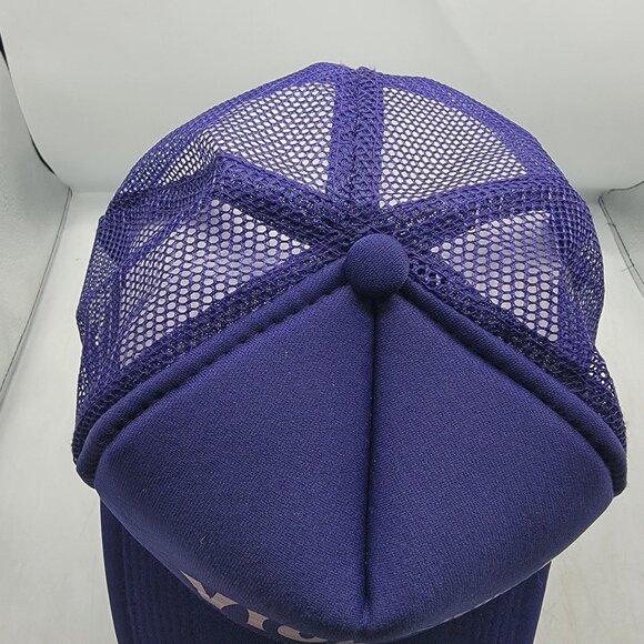 Willy Wonka Violet Adults Purple Trucker Hat Casual Outdoors Lightweight main image 8